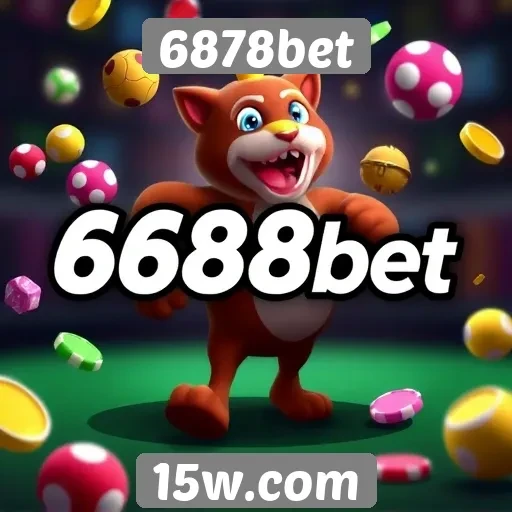 Diversidade de jogos disponíveis no portfólio do 6878bet