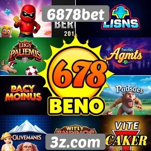 Explorando a oferta de jogos no 6878bet