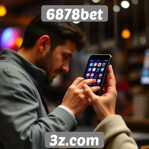 Experiência do usuário em dispositivos móveis no 6878bet