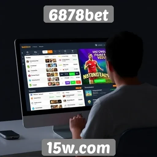 Análise da interface do usuário do 6878bet